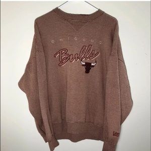 Vintage 90s rare Lee Sport chicago bulls crewneck
